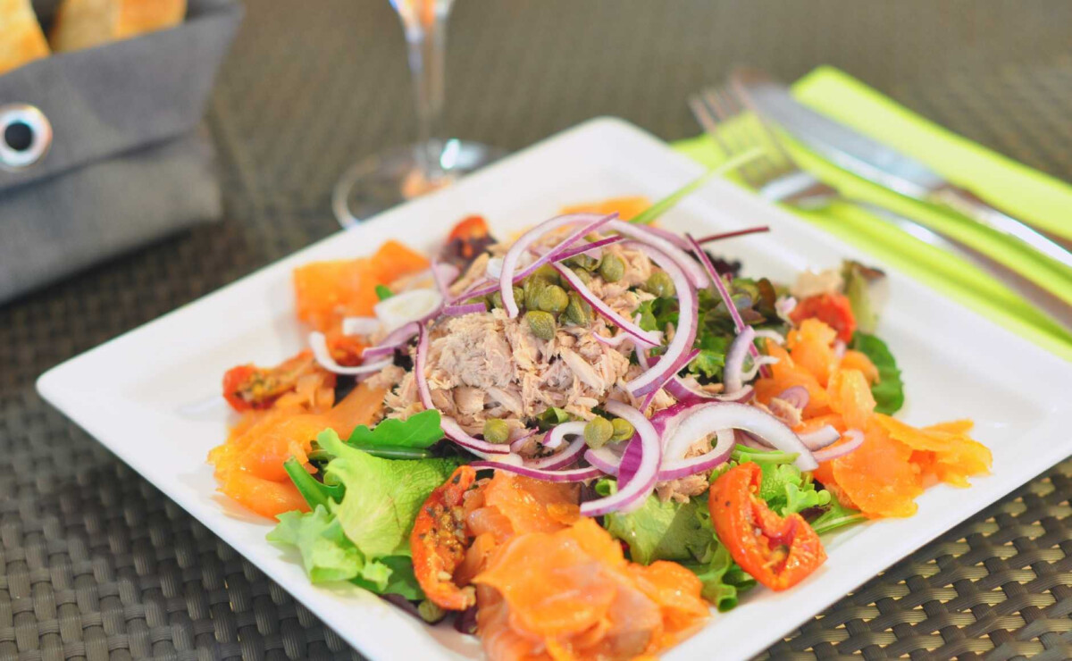 Bar Le 36 - salade au saumon